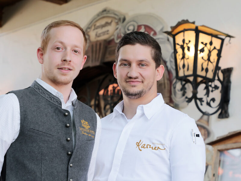 Manuel Wimmer (küchenchef) & Andreas Schwarzkopf (restaurantlei (1)